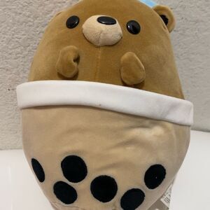 Avocatt Polar Bear Boba Plushie 10" Kellytoy NWOT